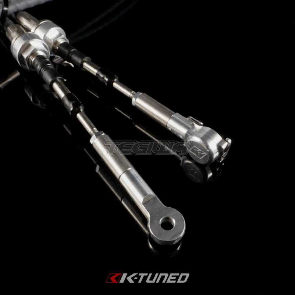 K-Tuned Shifter Cables - Race-Spec Shifter Cables B-Series AWD with bracket