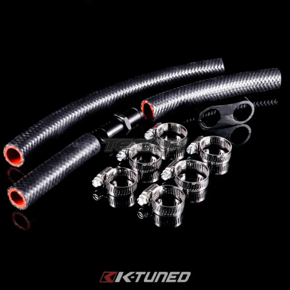 K-Tuned Universal Heater Hose Kit with Hose & Clamps