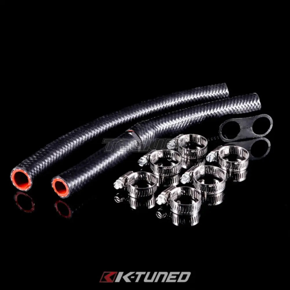 K-Tuned Universal Heater Hose Kit with Hose & Clamps