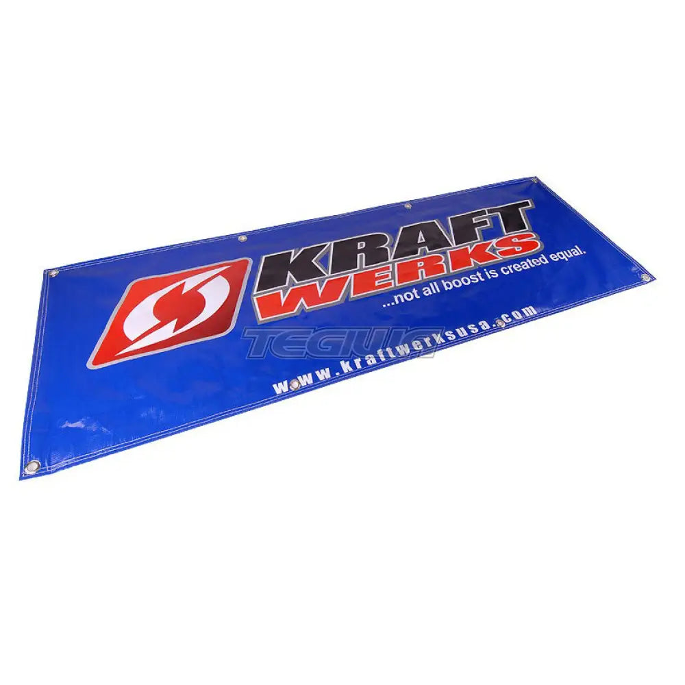 Kraftwerks Banner (Blue) - Clearance Workshop Banners