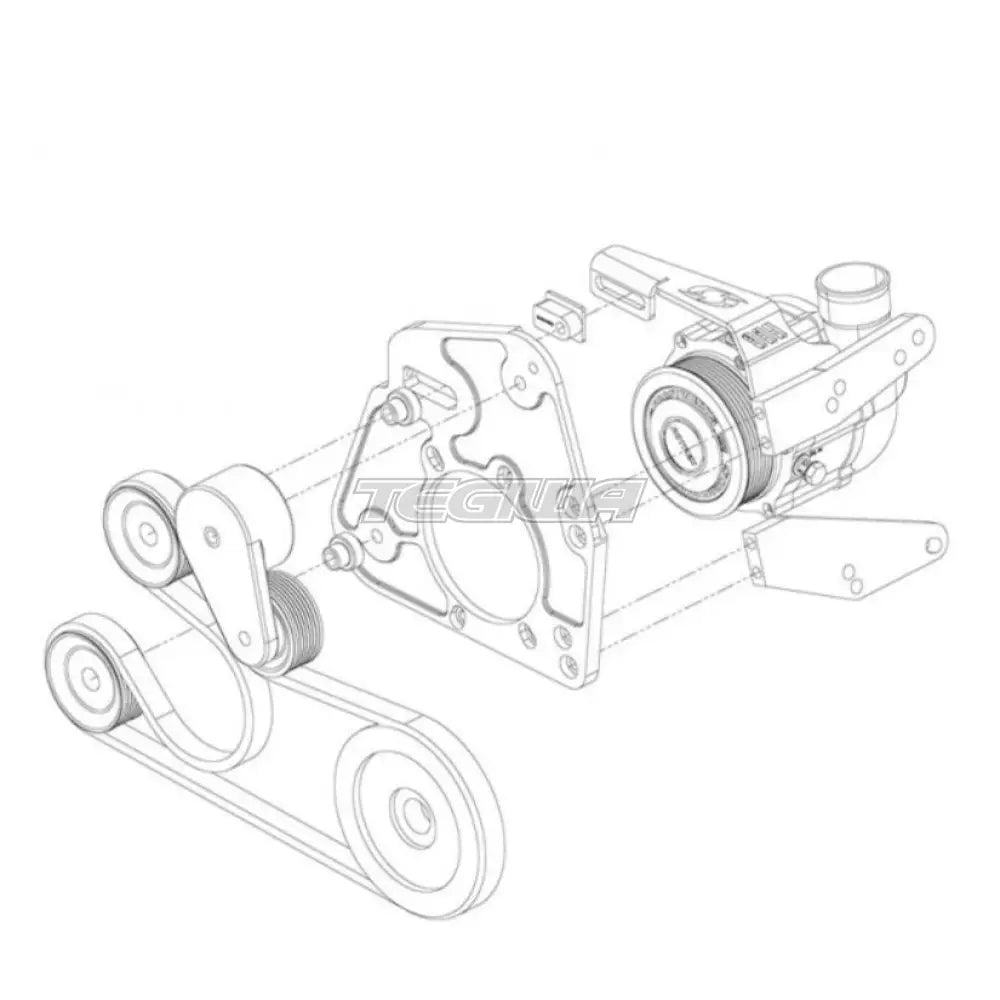 Kraftwerks Supercharger DIY Kit Rotrex C30-94 Honda D-Series