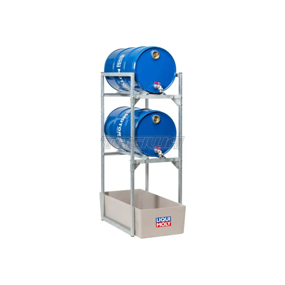 Liqui Moly Drum Rack For 2 X 60L Drums With Oil Drip Pan 1 Pc