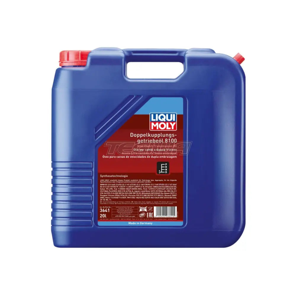 Liqui Moly Dual Clutch Transmission Oil 8100 20L Gear