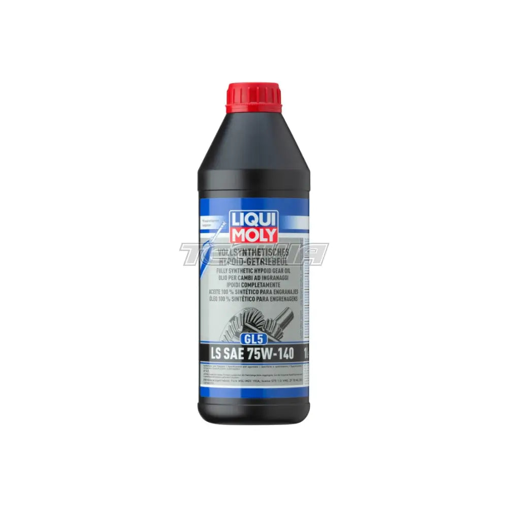 Liqui Moly Fully Synthetic Hypoid Gear Oil Gl5 Ls Sae 75W-140 1L