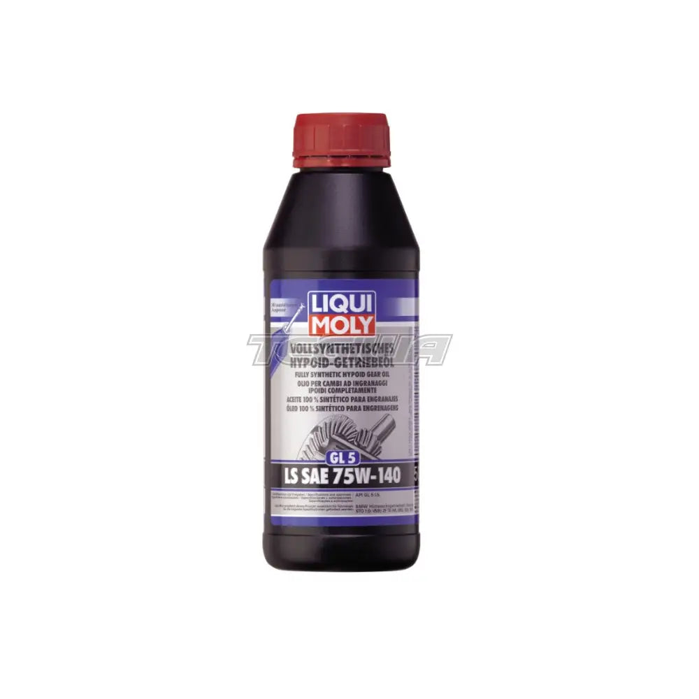 Liqui Moly Fully Synthetic Hypoid Gear Oil Gl5 Ls Sae 75W-140 500Ml