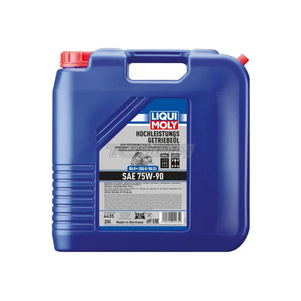 Liqui Moly High Performance Gear Oil Gl4 + Sae 75W-90 20L