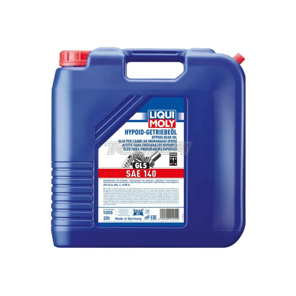 Liqui Moly Hypoid Gear Oil Gl5 Sae 140W 20L