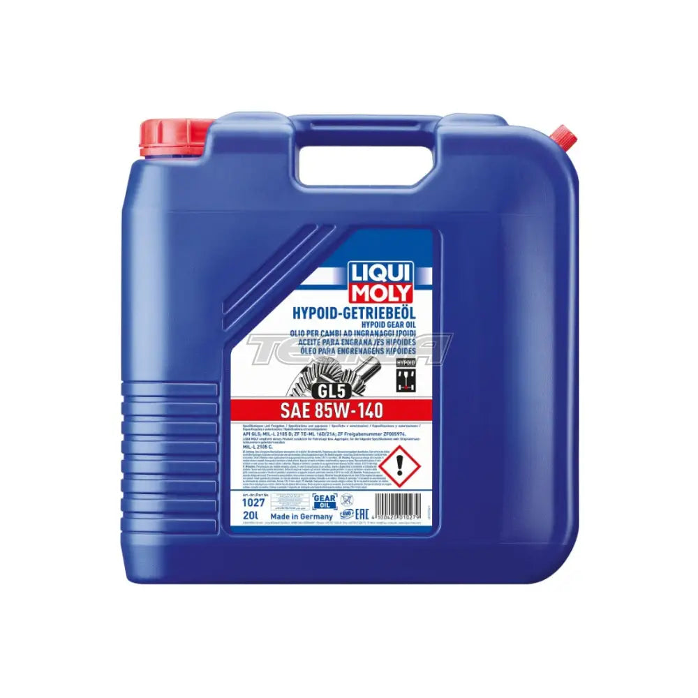 Liqui Moly Hypoid Gear Oil Gl5 Sae 85W-140 20L