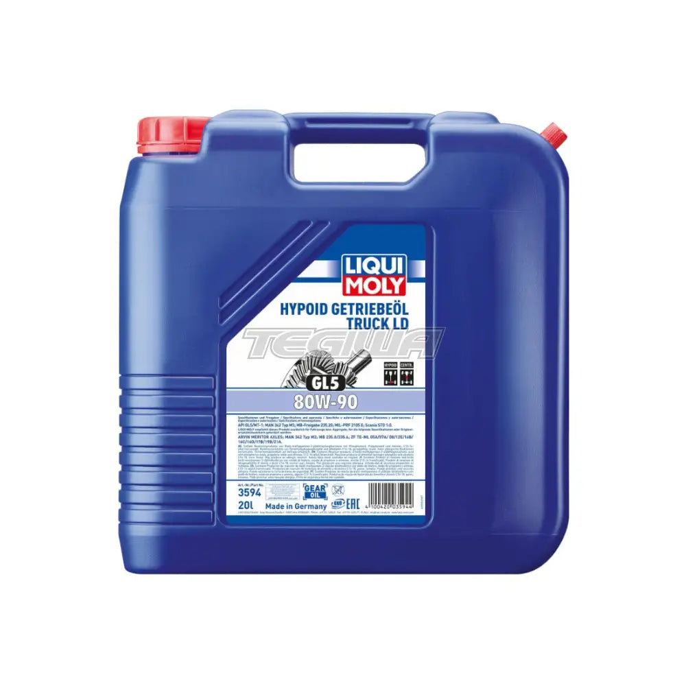 Liqui Moly Hypoid-Gear Oil Truck Gl5 Ld 80W-90 20L Gear