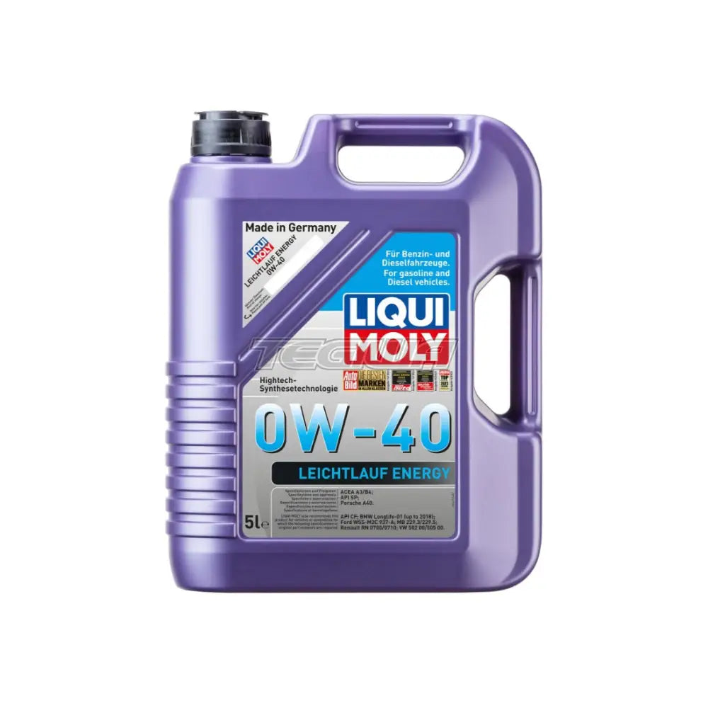 Liqui Moly Leichtlauf Energy Engine Oil 0W-40 5L