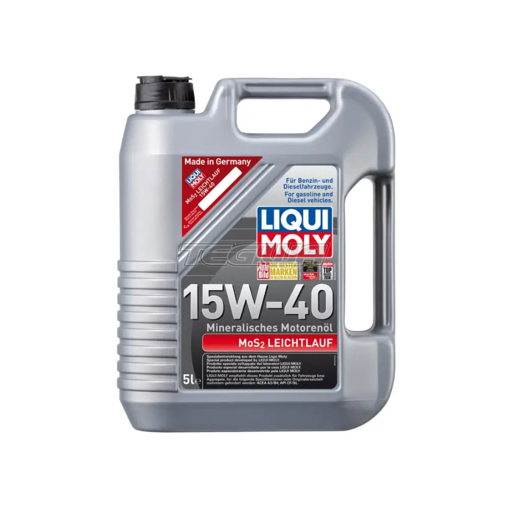 Liqui Moly Mos2 Low-Friction Engine Oil 15W-40 5L