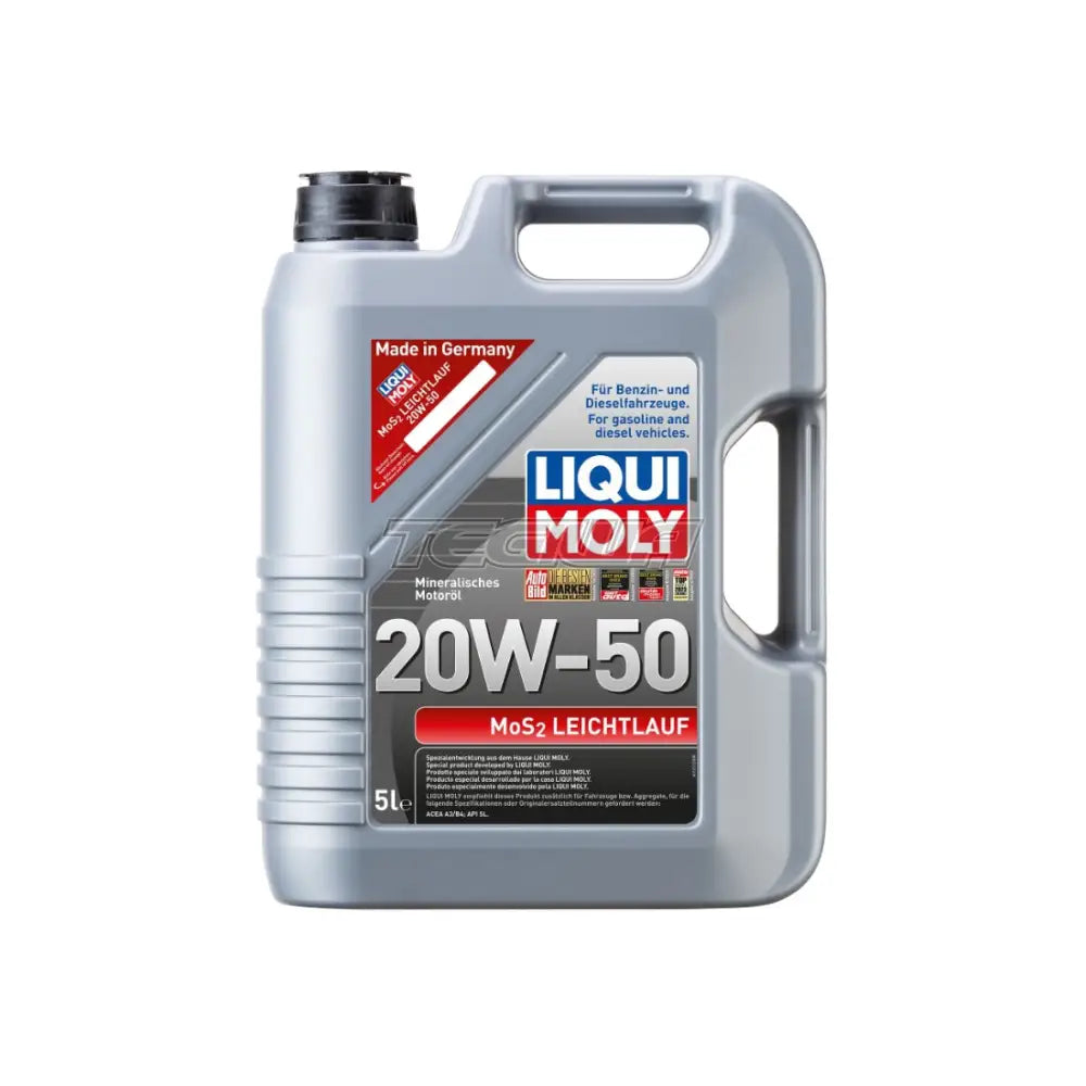 Liqui Moly Mos2 Low-Friction Engine Oil 20W-50 5L