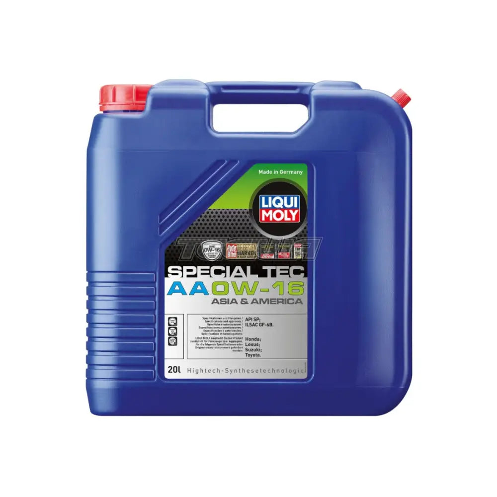 Liqui Moly Special Tec Aa Engine Oil 0W-16 20L