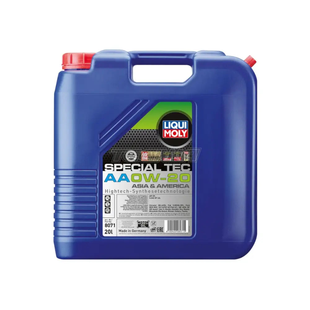 Liqui Moly Special Tec Aa Engine Oil 0W-20 20L