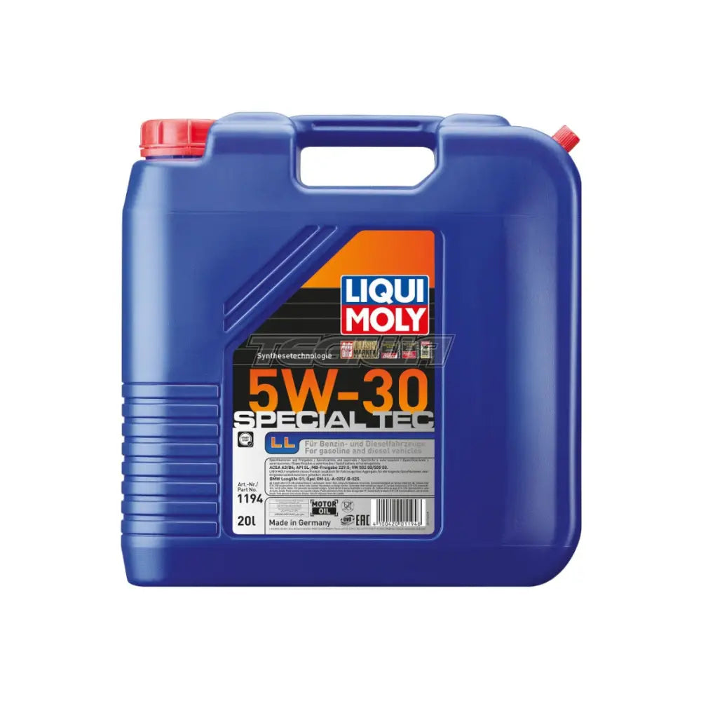 Liqui Moly Special Tec Ll Engine Oil 5W-30 20L