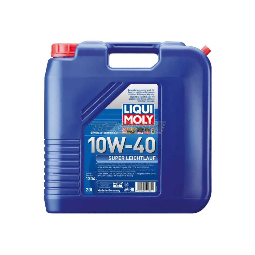 Liqui Moly Super Leichtlauf Engine Oil 10W-40 20L