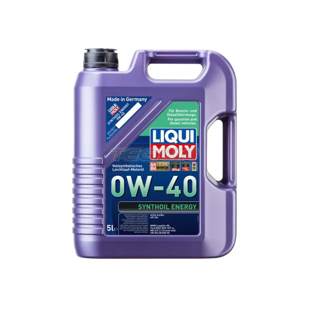 Liqui Moly Synthoil Energy Engine Oil 0W-40 5L