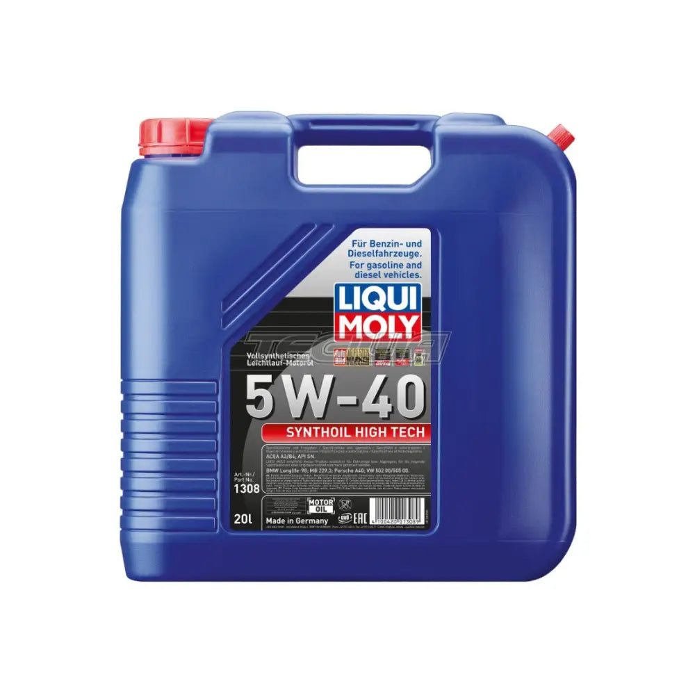 Liqui Moly Synthoil High Tech Engine Oil 5W-40 20L