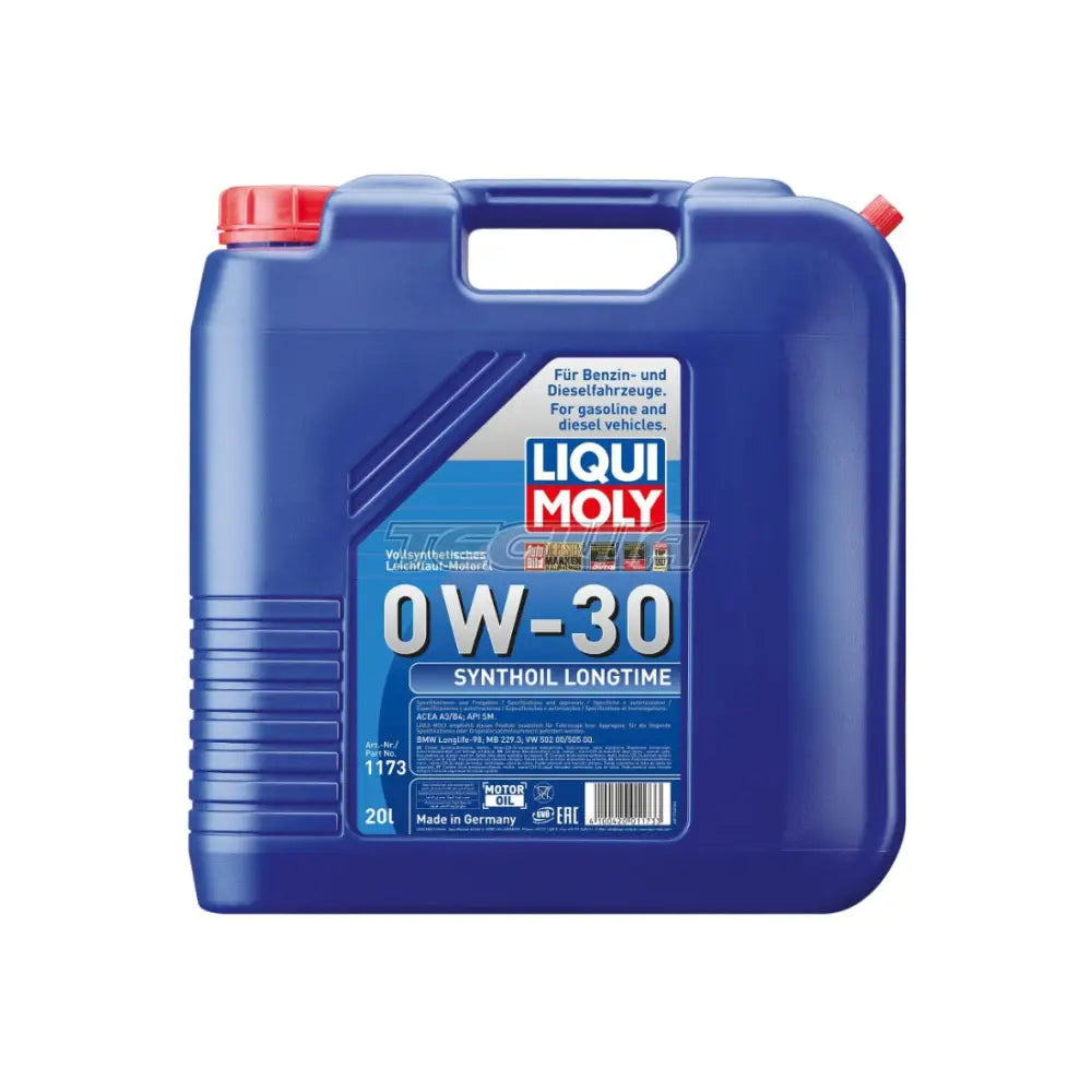 Liqui Moly Synthoil Longtime Engine Oil 0W-30 20L