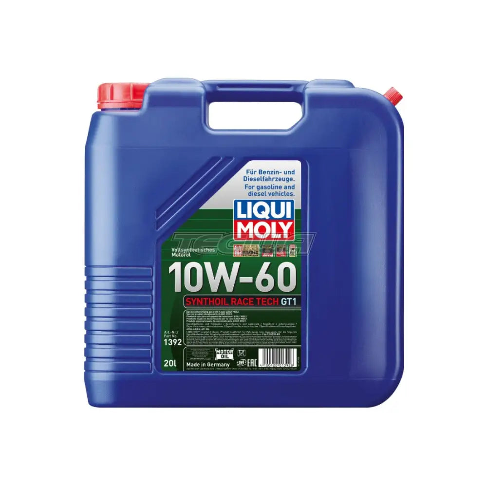 Liqui Moly Synthoil Race Tech Gt1 Engine Oil 10W-60 20L