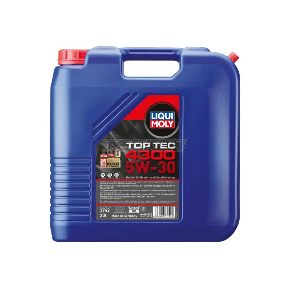 Liqui Moly Top Tec 4300 Engine Oil 5W-30 20L