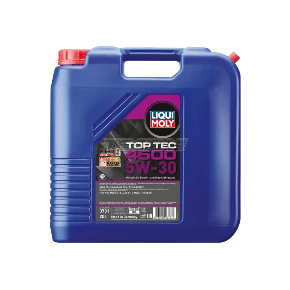 Liqui Moly Top Tec 4500 Engine Oil 5W-30 20L