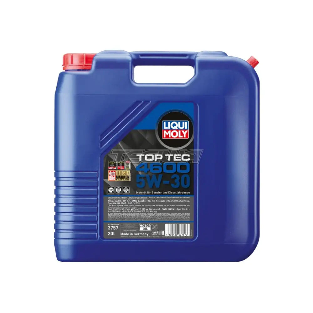 Liqui Moly Top Tec 4600 Engine Oil 5W-30 20L