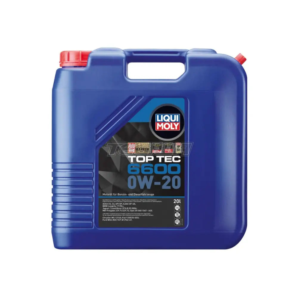 Liqui Moly Top Tec 6600 Engine Oil 0W-20 20L