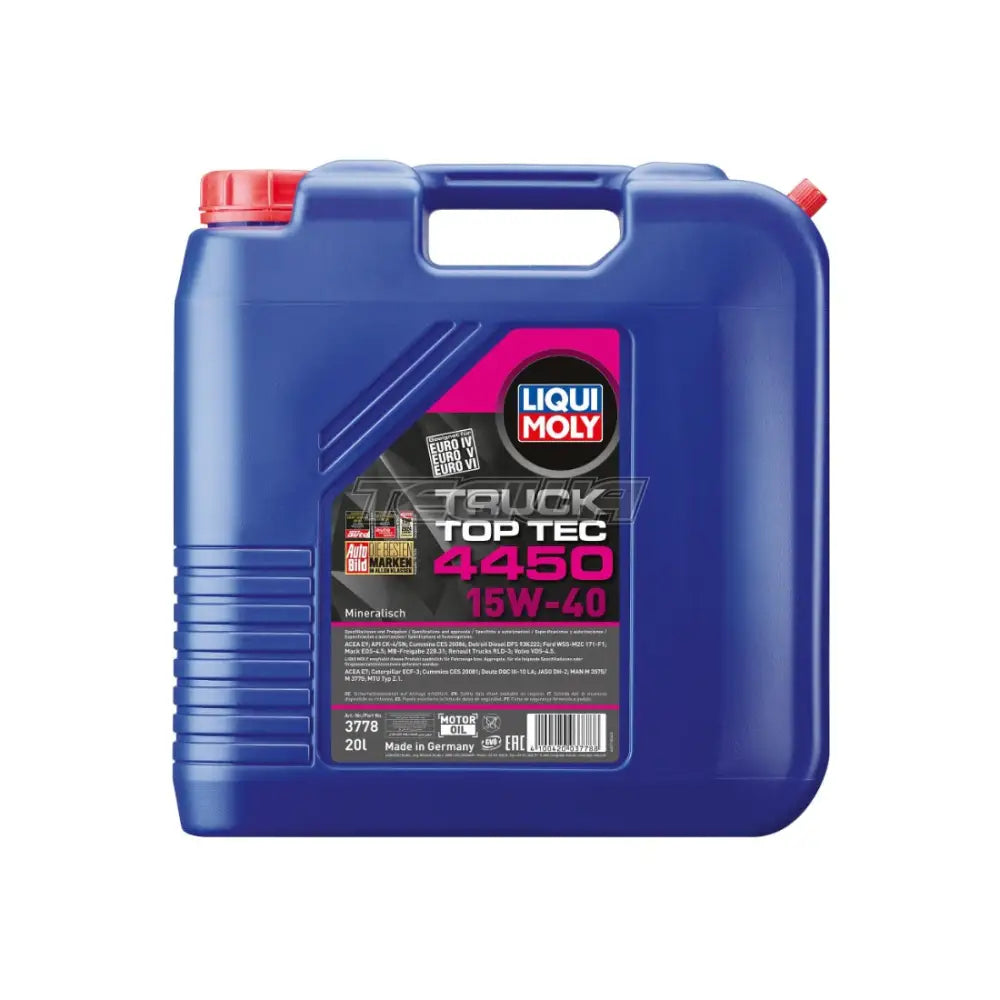 Liqui Moly Top Tec Truck 4450 15W-40 20L