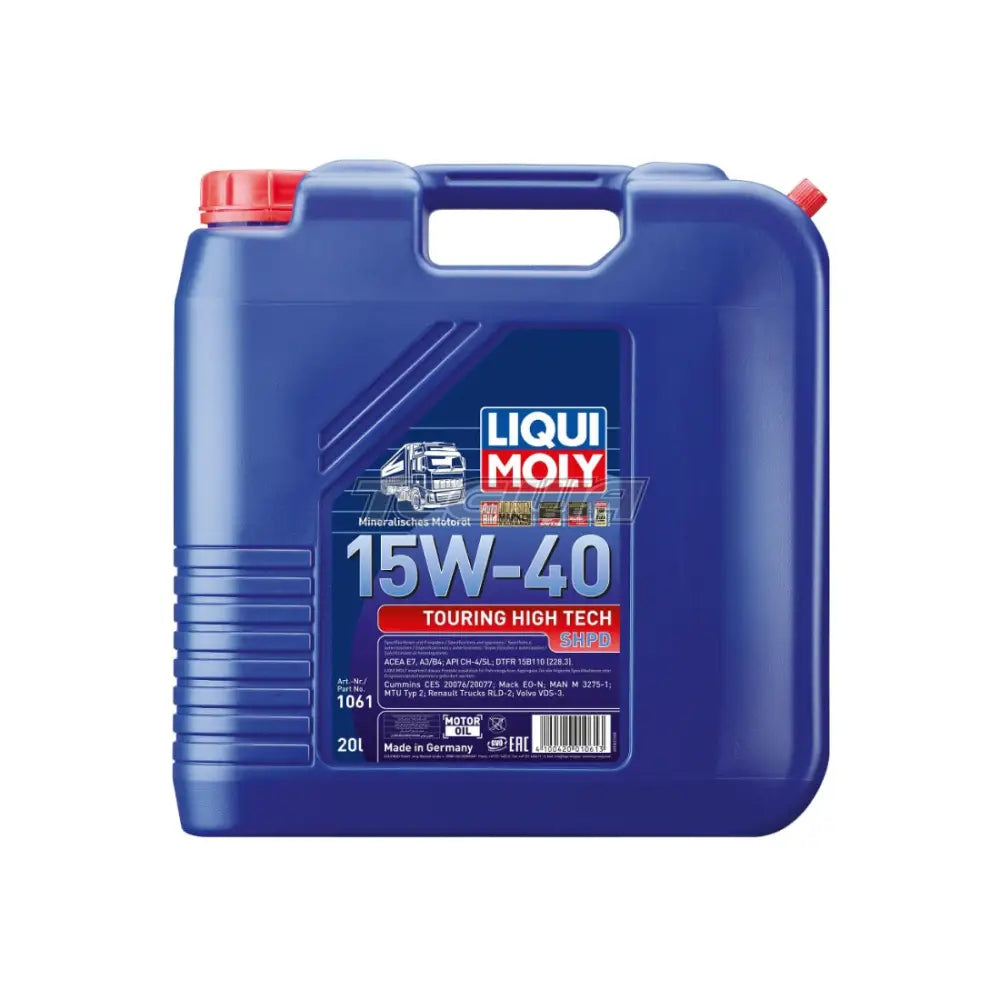 Liqui Moly Touring High Tech Shpd-Motor Oil 15W-40 20L