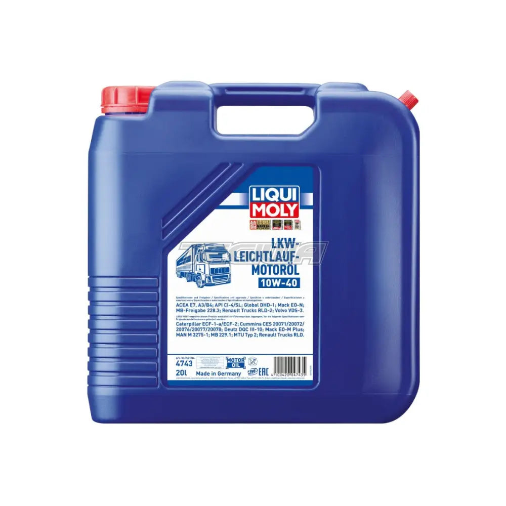 Liqui Moly Truck Low-Friction Motor Oil 10W-40 20L