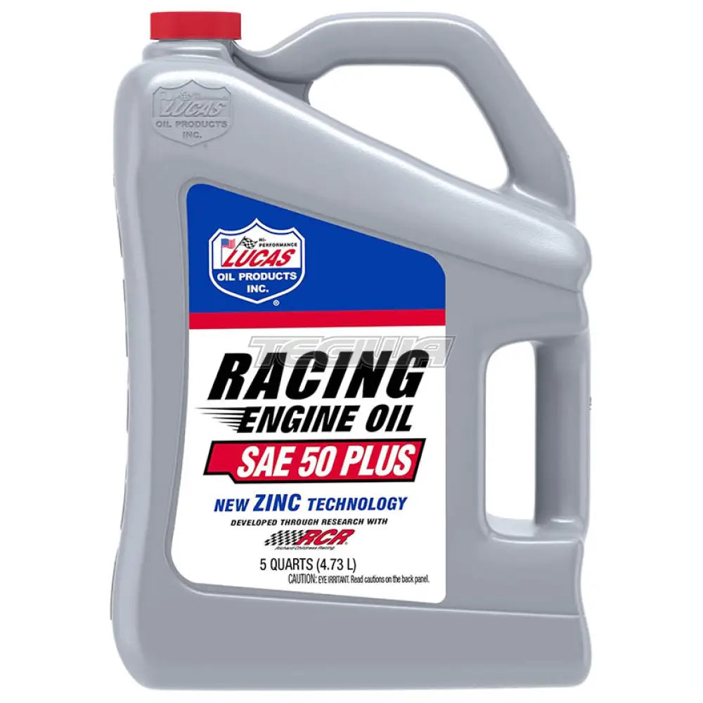 Lucas Oil SAE 50 Plus Racing Motor Oil 4.73 Litres