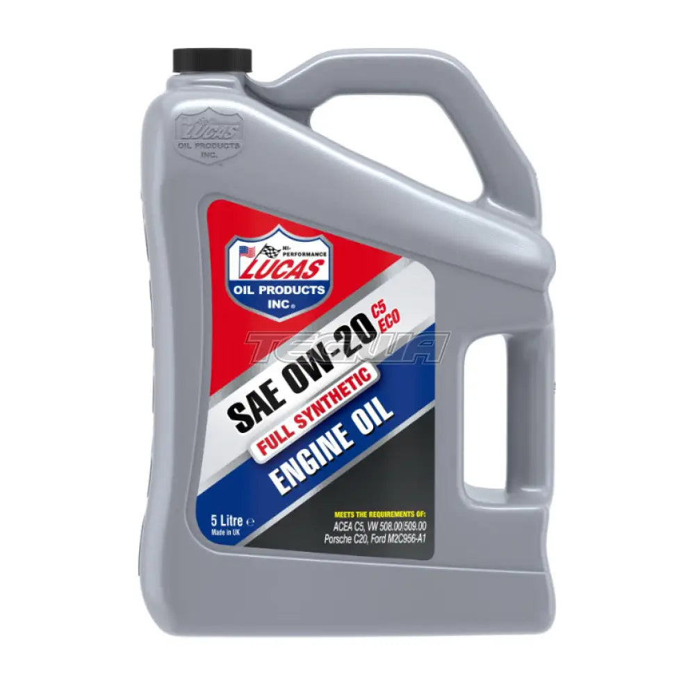 Lucas Oil Synthetic 0W-20 C5 ECO Engine Oil 5 Litre Engine Oil