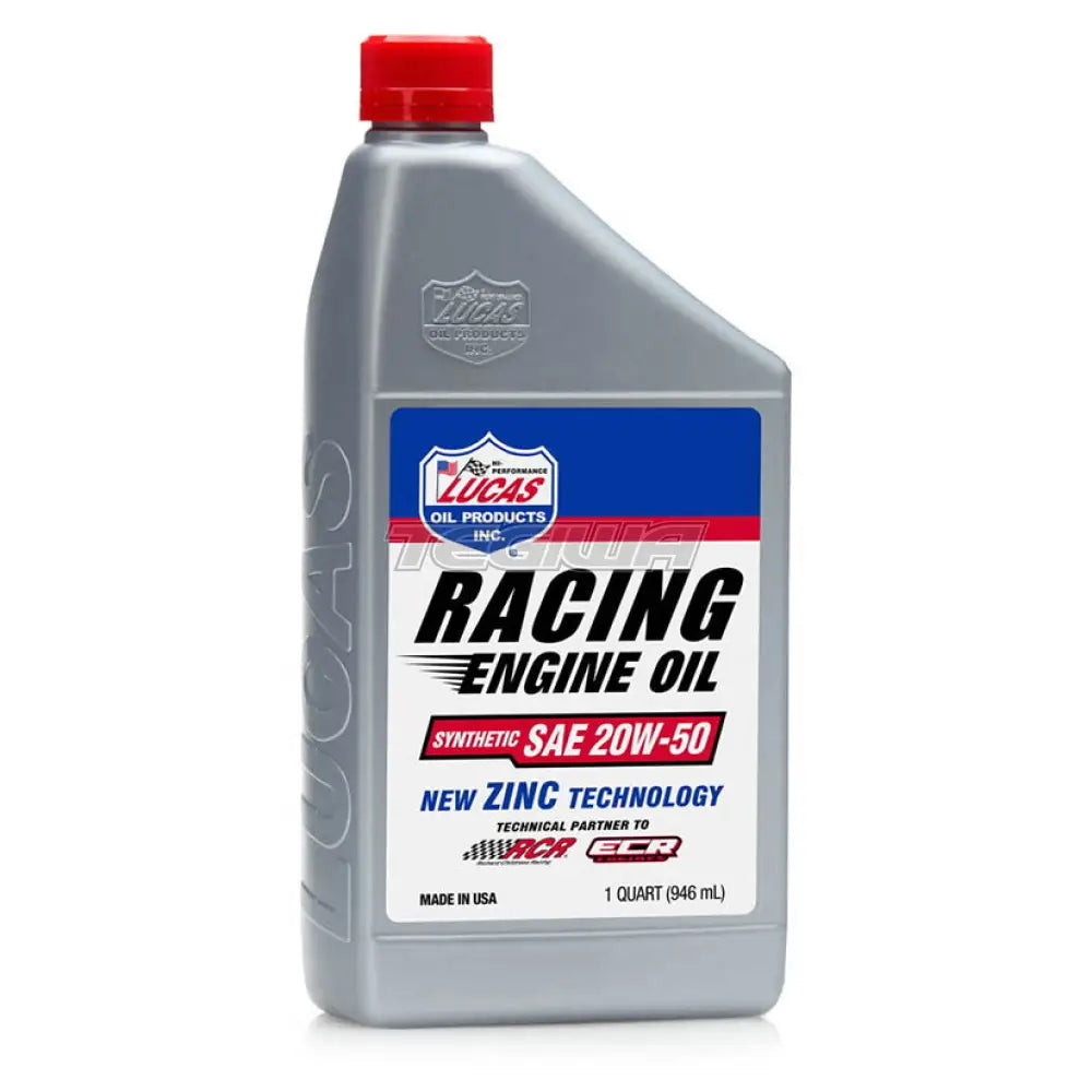 Lucas Oil Synthetic SAE 20W-50 Racing Motor Oil