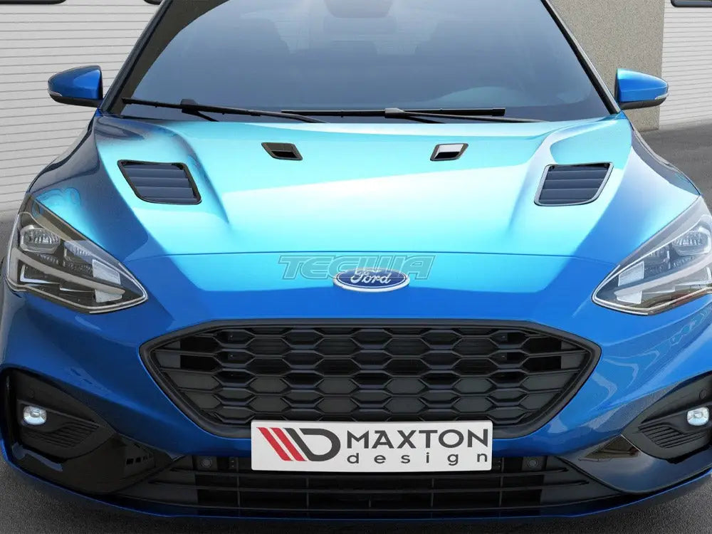 Maxton Design Bonnet Vents Bigger Ones Ford Focus MK4 ST ST-Line