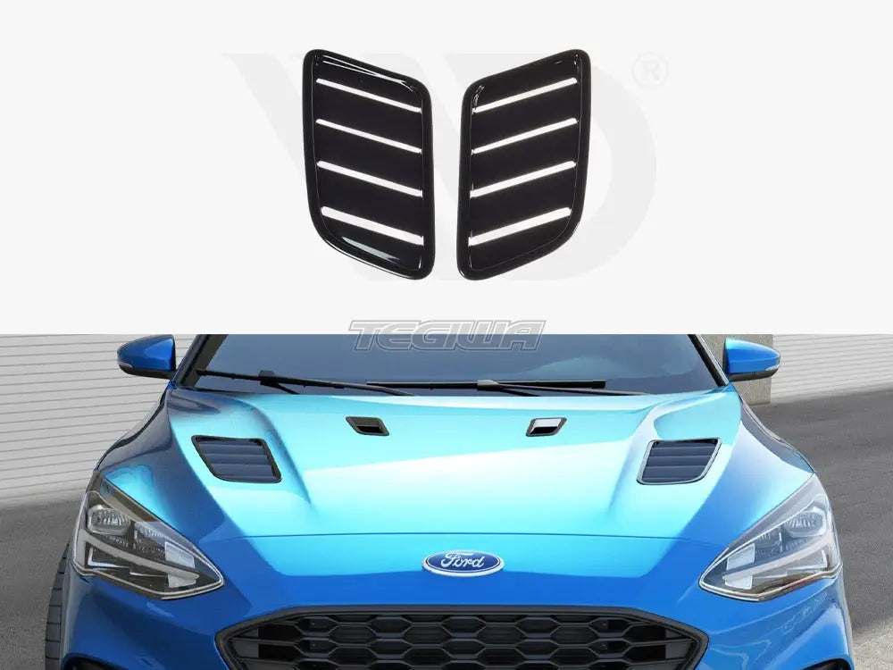 Maxton Design Bonnet Vents Bigger Ones Ford Focus MK4 ST ST-Line