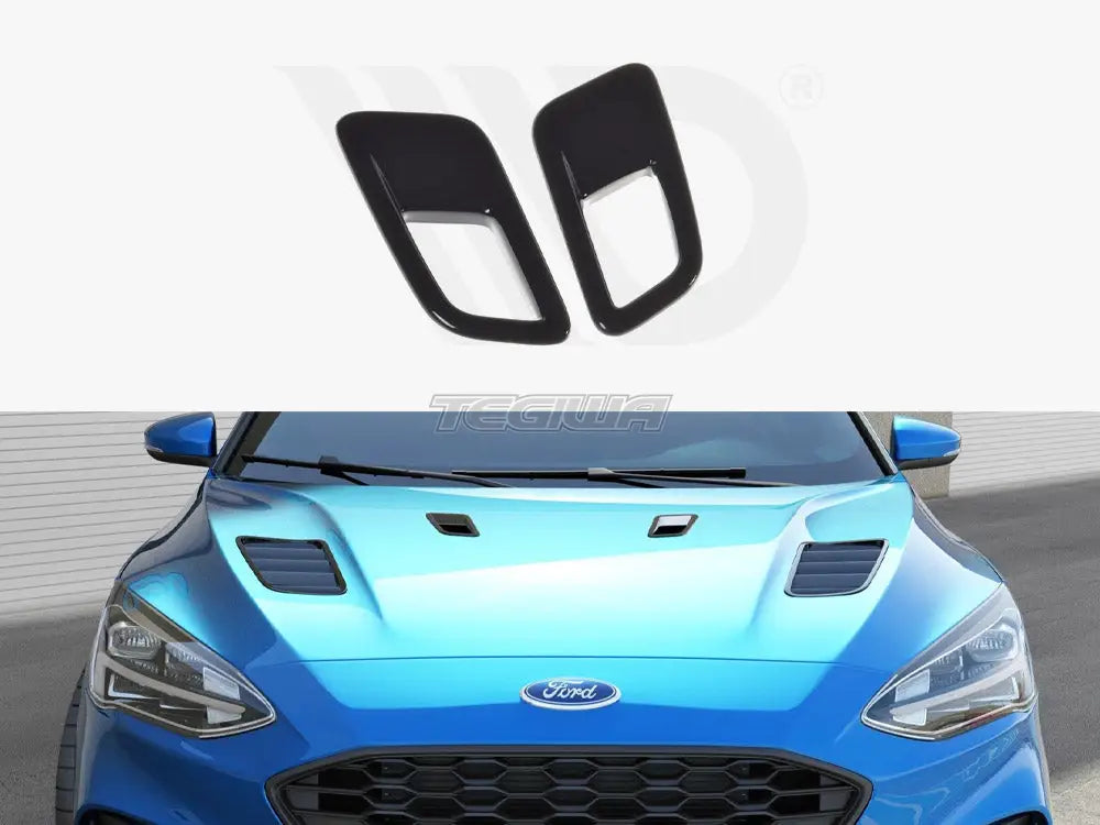 Maxton Design Bonnet Vents Smaller Ones Ford Focus MK4 ST-Line 2018-UP