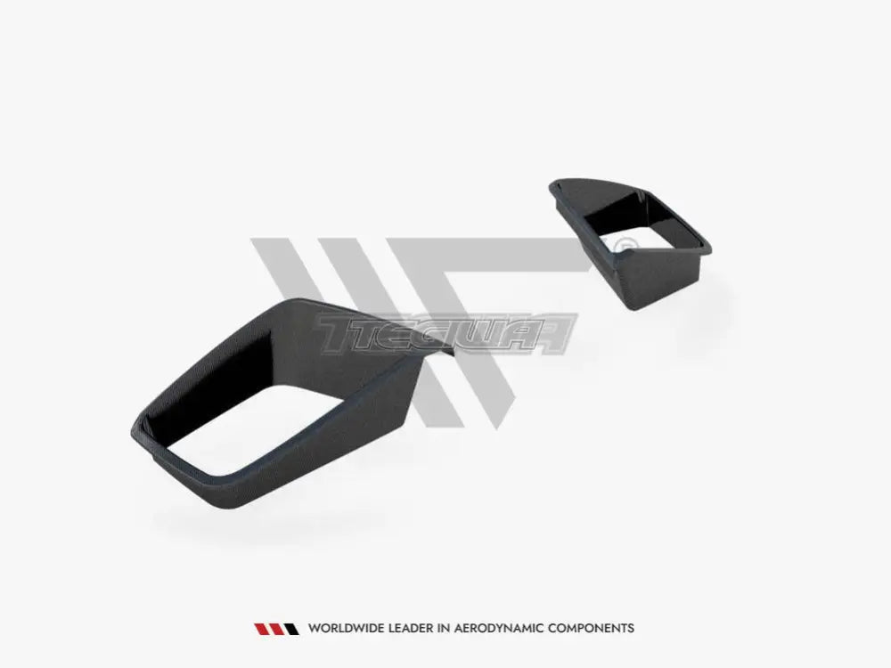 Maxton Design Carbon Fiber Front Bumper Side Vents BMW 1-Series F40 M-Pack M135i