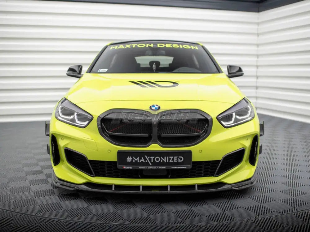 Maxton Design Carbon Fiber Front Splitter BMW 1-Series F40 M-Pack M135i