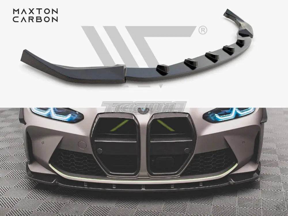 Maxton Design Carbon Fiber Front Splitter V.1 BMW M3 G80