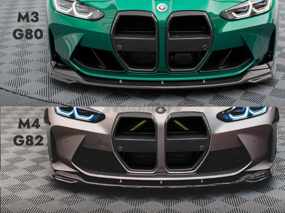 Maxton Design Carbon Fiber Front Splitter V.2 BMW M3 G80