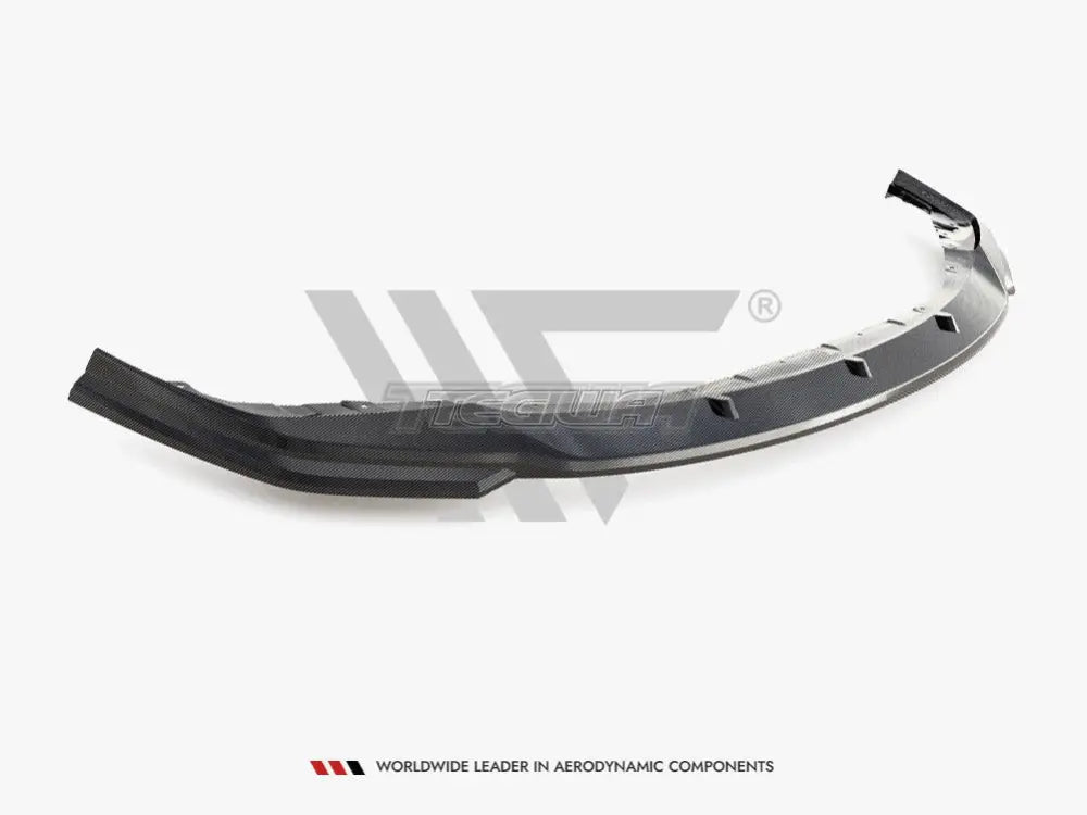 Maxton Design Carbon Fiber Front Splitter V.2 BMW M3 G80