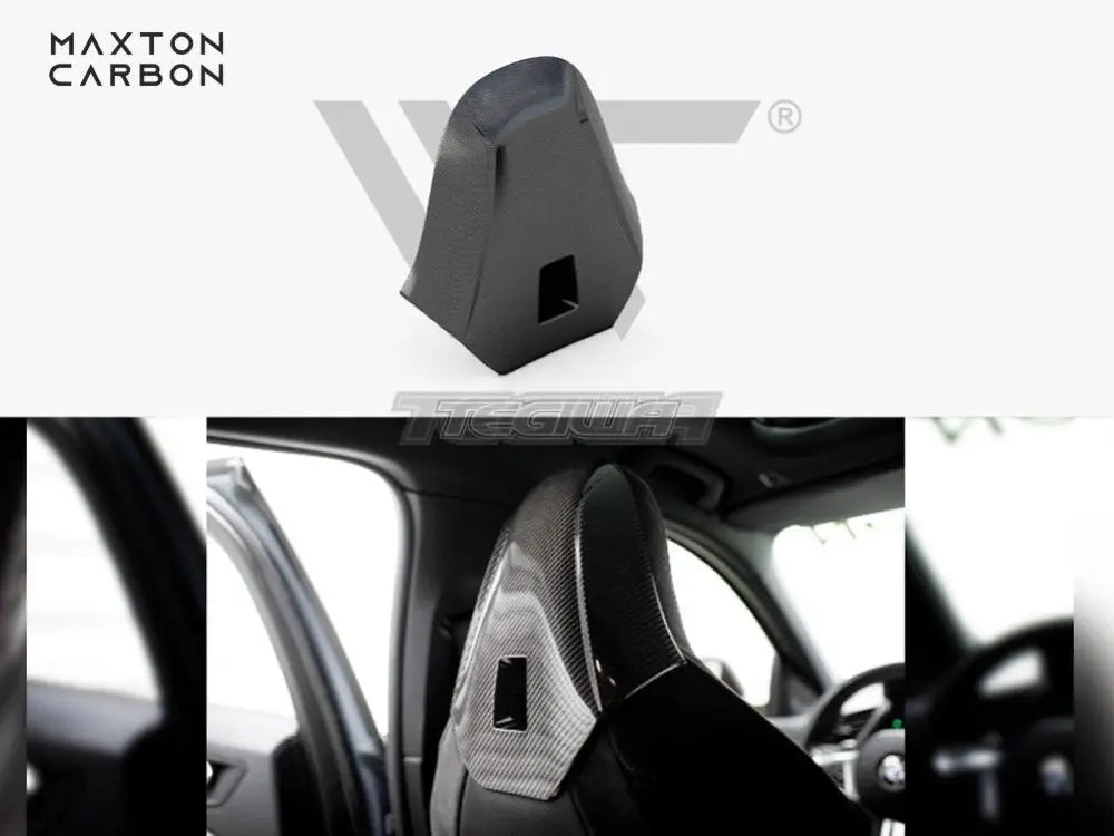 Maxton Design Carbon Fiber Headrests BMW 1-Series F40 M135i