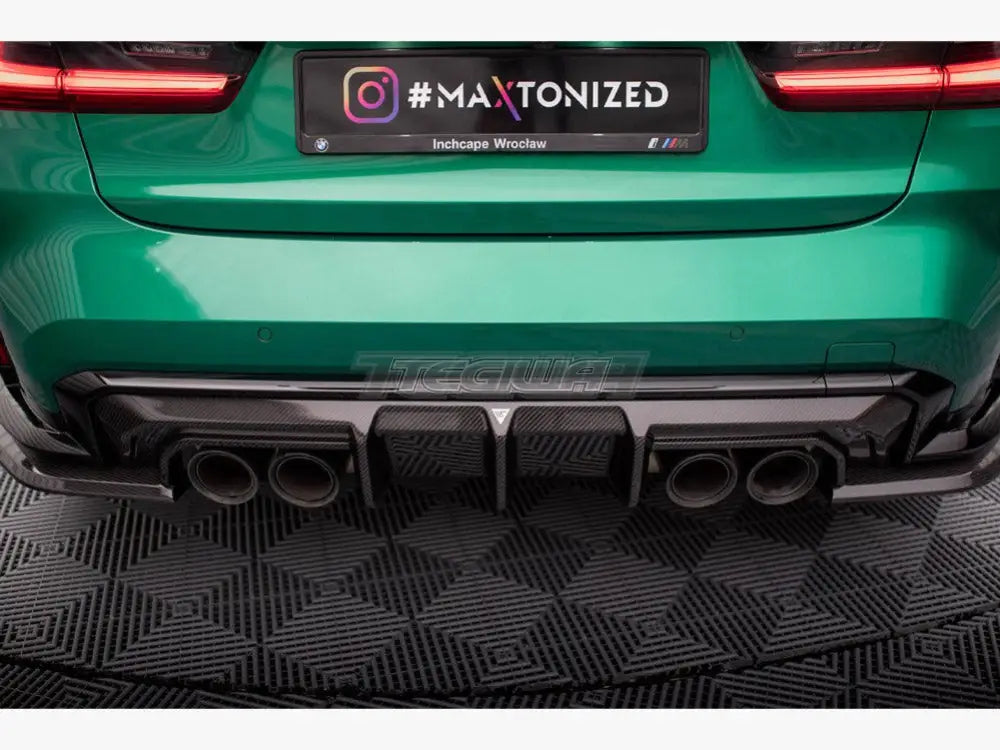 Maxton Design Carbon Fiber Rear Diffuser BMW M3 G80