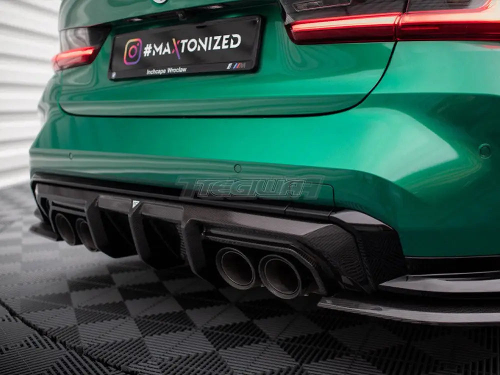 Maxton Design Carbon Fiber Rear Diffuser BMW M3 G80