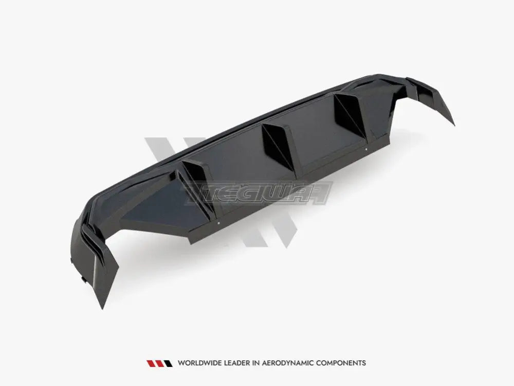 Maxton Design Carbon Fiber Rear Diffuser V.2 BMW 1-Series F40 M-Pack M135i