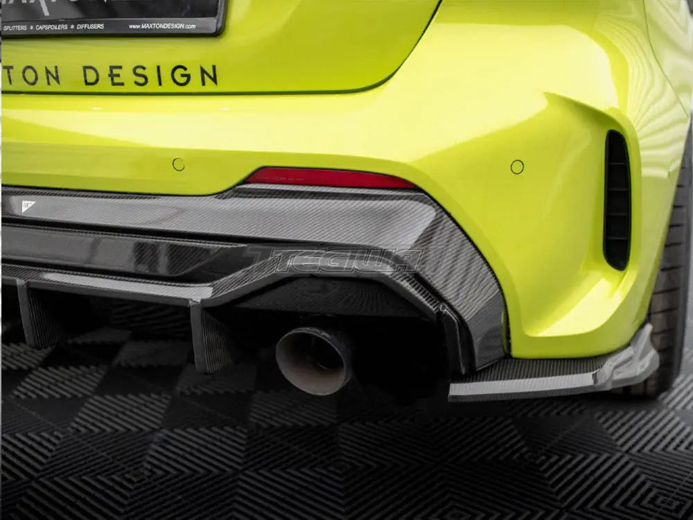 Maxton Design Carbon Fiber Rear Diffuser V.2 BMW 1-Series F40 M-Pack M135i