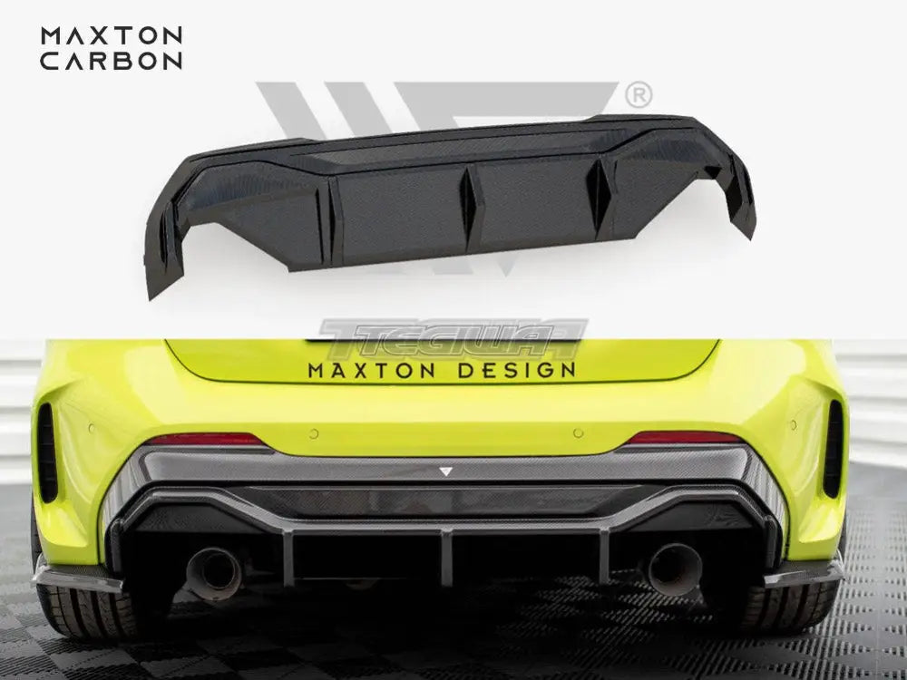 Maxton Design Carbon Fiber Rear Diffuser V.2 BMW 1-Series F40 M-Pack M135i