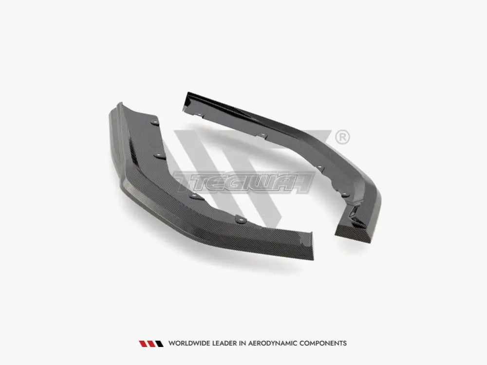 Maxton Design Carbon Fiber Rear Side Splitters BMW M3 G80