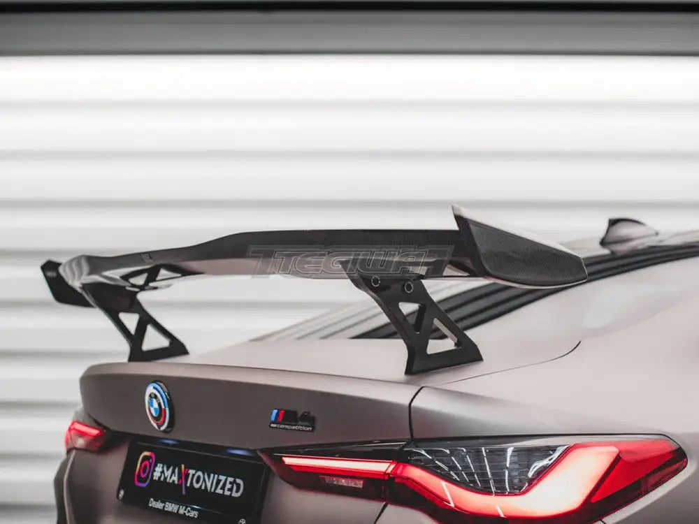 Maxton Design Carbon Fiber Spoiler Wing BMW M4 G82